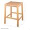 Alaterre Furniture Newport 24in H Wood Counter Height Stool 24 with Handcrafted Woven Rope Seat, Natural ANNP2220 - alternate 2